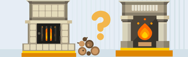 Welche Unterschiede haben Kachelöfen und Kamine?