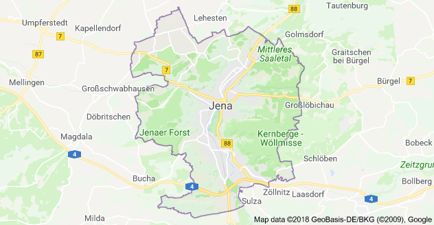 Jena ist die zweitgrößte, aber dennoch teuerste Stadt in Thüringen